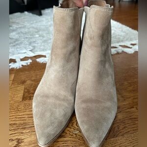 Steve Madden Tan Suede Booties